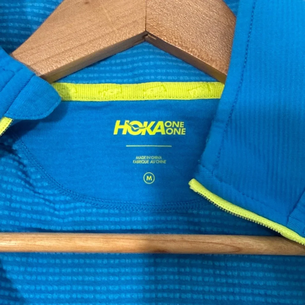 Hoka 1/2 Zip Midlayer Long Sleeve Top - Picture 12 of 13